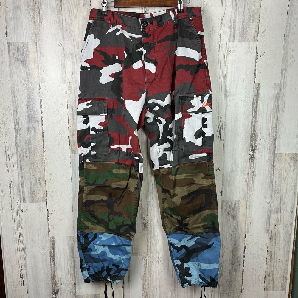 Gnarcotic | Camo Cargo Pants Street Addict Large